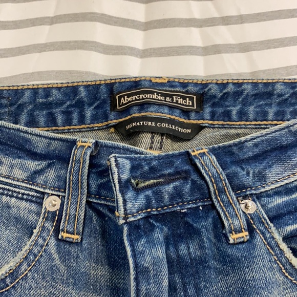 Abercrombie cropped straight leg jean - Picture 4 of 5